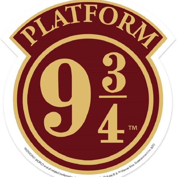 Harry Potter Mini Hedwig Backpack with Platform 9 3/4 Gadget Sticker Decal - Picture 7 of 9